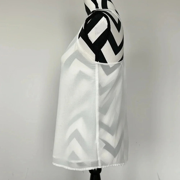Style Loft White Tank Sz S - Picture 2 of 5